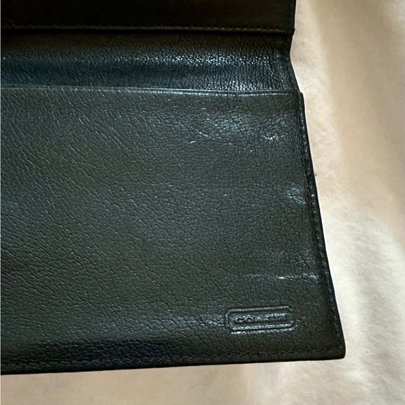 Vintage Coach Black Leather Walket - Picture 4 of 4